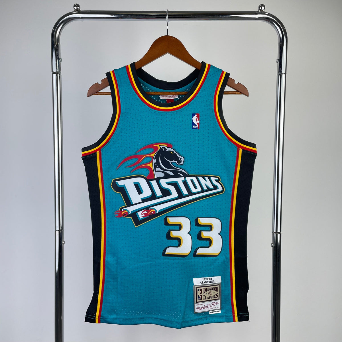 Detroit Pistons Retro (1998) - Grant Hill #33
