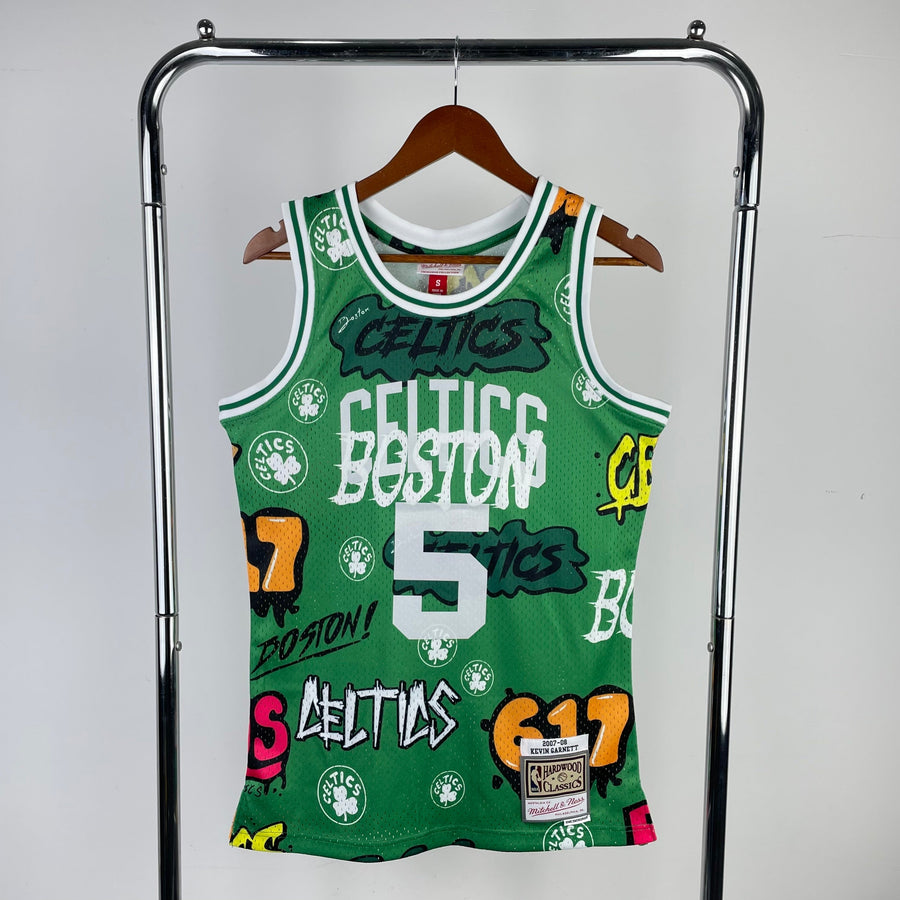 Boston Celtics Retro (2007) - Kevin Garnett #5