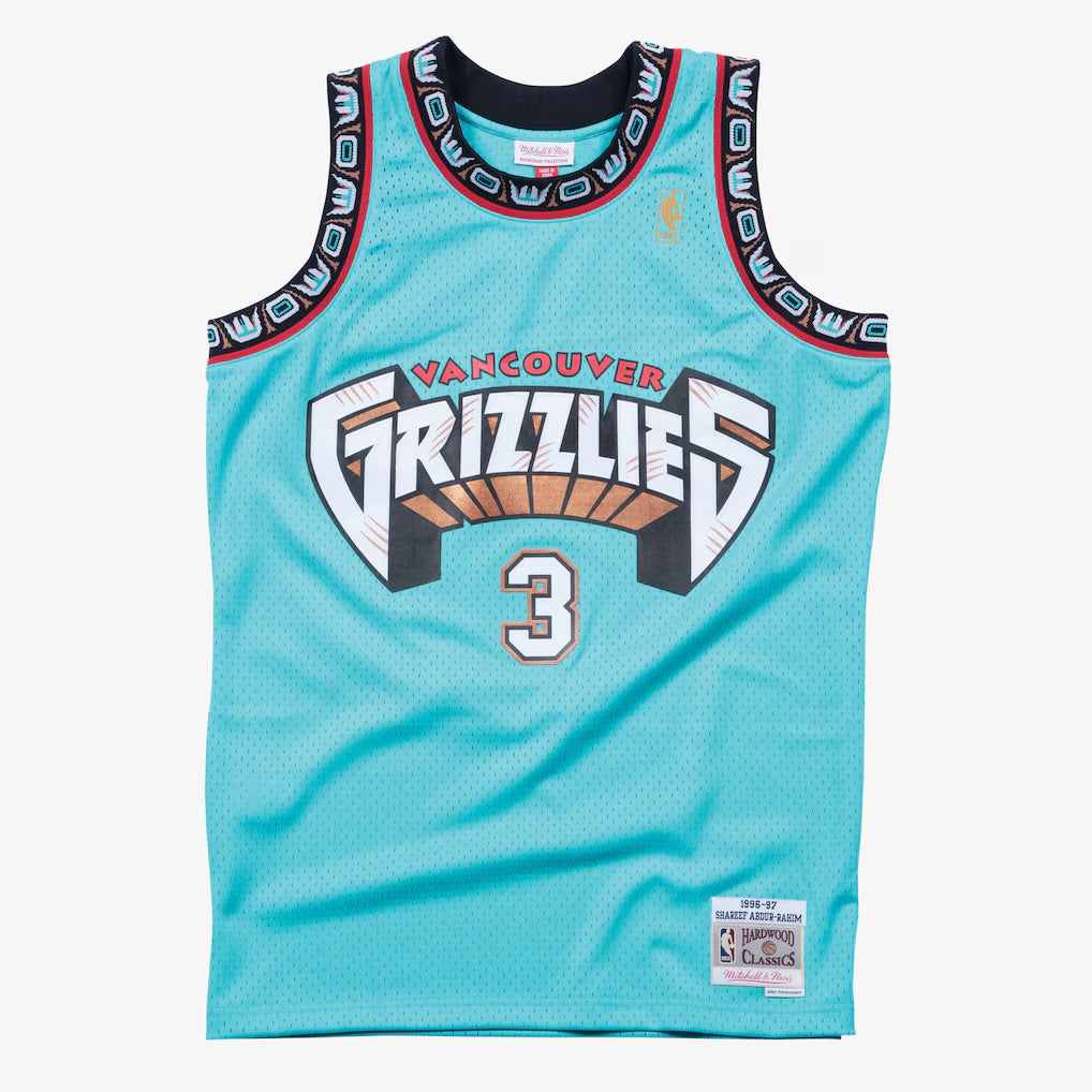 Vancouver Grizzlies Retro (1996) - Shareef Abdur-Rahim #3