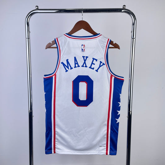 Philadelphia 76ers 25/26 Association Jersey - Tyrese Maxey #0