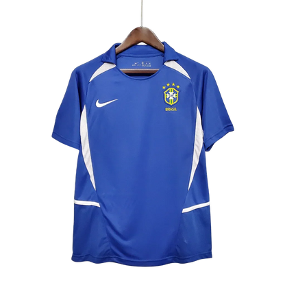 Men's Jersey Brazil National Team Retro Away 2002