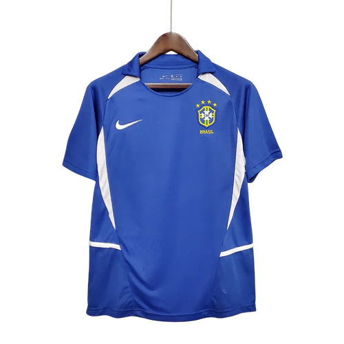 Men's Jersey Brazil National Team Retro Away 2002