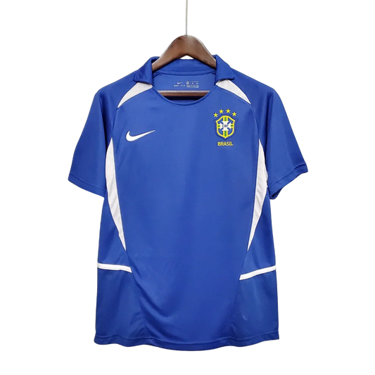 Men's Jersey Brazil National Team Retro Away 2002