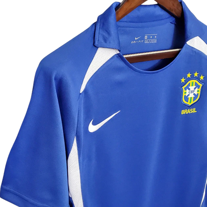 Men's Jersey Brazil National Team Retro Away 2002