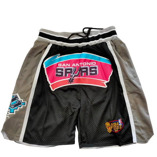 San Antonio Spurs 1999 Retro Shorts