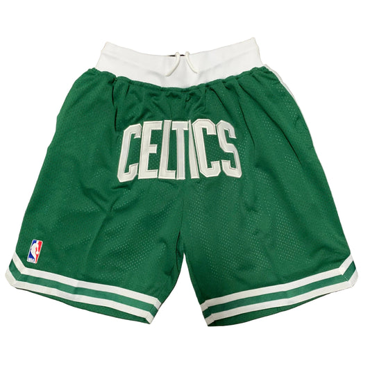 Boston Celtics Retro Shorts - Design 1