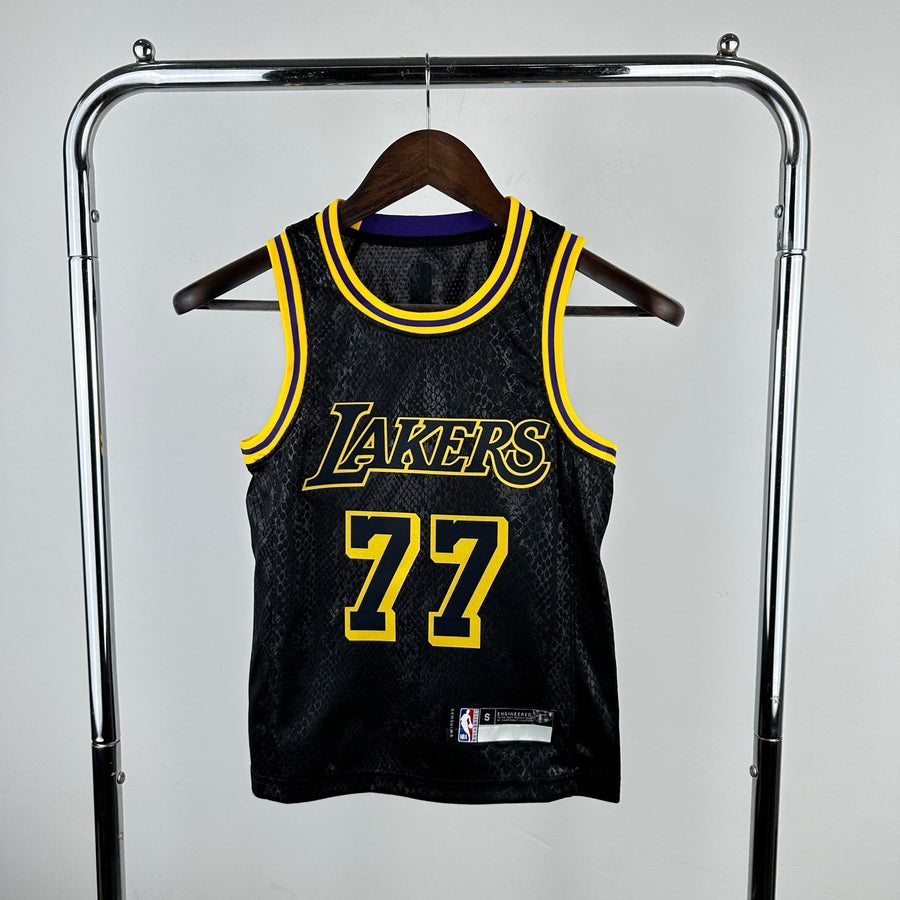 Los Angeles Lakers Black Mamba (Kids) - Luka Doncic #77