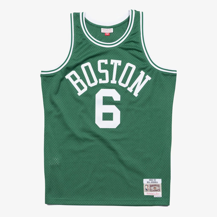 Boston Celtics Retro (1962) - Bill Russell #6
