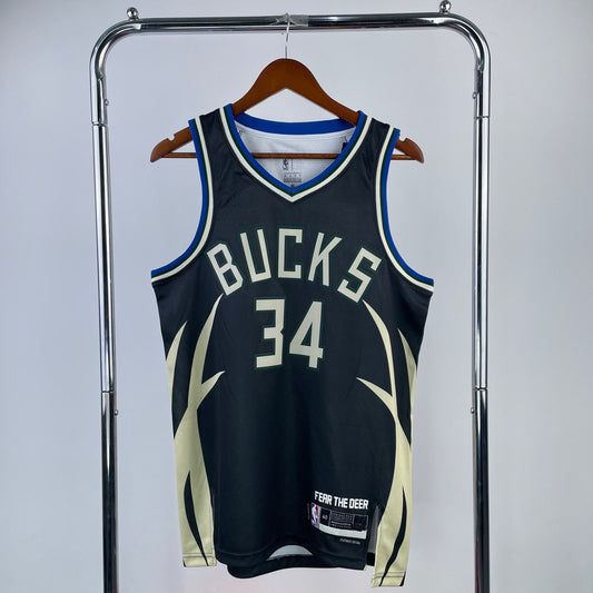 Milwaukee Bucks 25/26 Statement Jersey - Choose Player