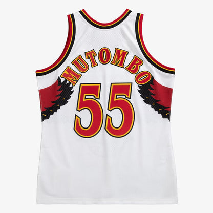 Atlanta Hawks Retro (1996) - Dikembe Mutombo #55