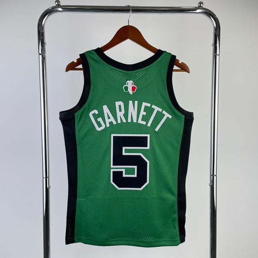 Boston Celtics 2007 Retro Jersey - Kevin Garnett #5 - Design 3