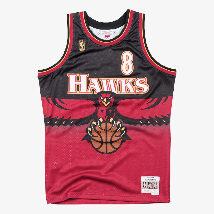 Atlanta Hawks Retro (1996) - Steve Smith #8