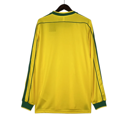 Long Sleeve Retro Brazil National Team 1998