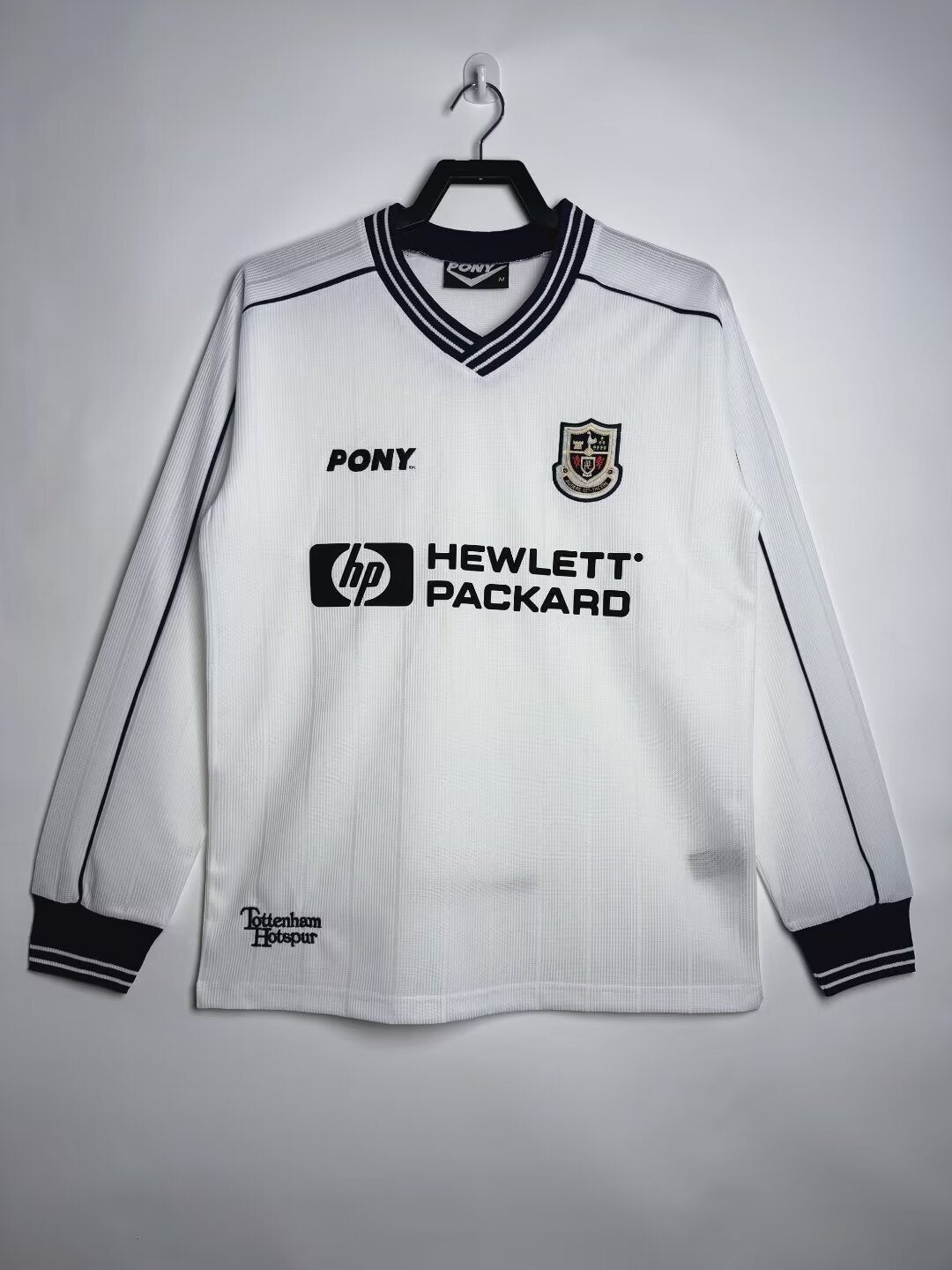 Man's Retro Long Sleeve Tottenham Team Home - 1997/1999