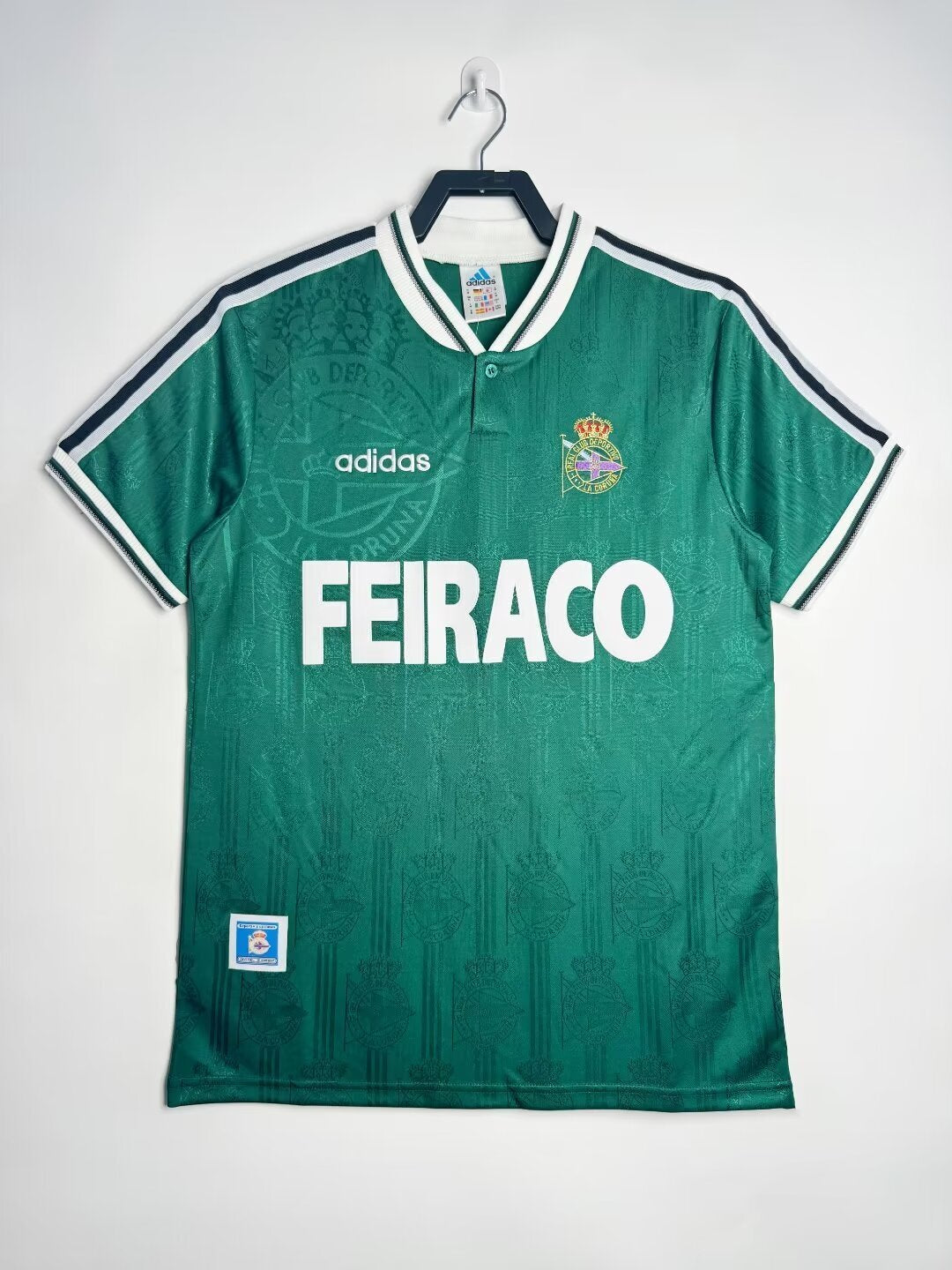 Man's Jersey Retro Deportivo La Coruña Team Away - 1999/2000