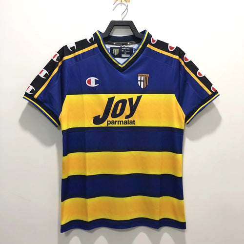 Man's Retro Jersey Parma Calcio Team Home - 2001/02