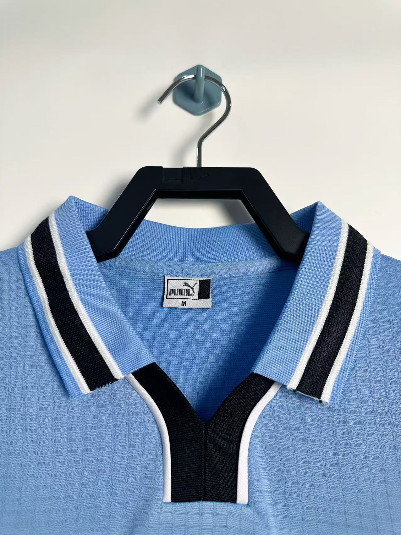 Man's Retro Long Sleeve Lazio Team Home - 1998/99