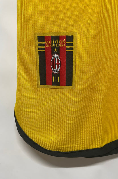 Man's Retro Jersey Milan Team Away- 1999/2000