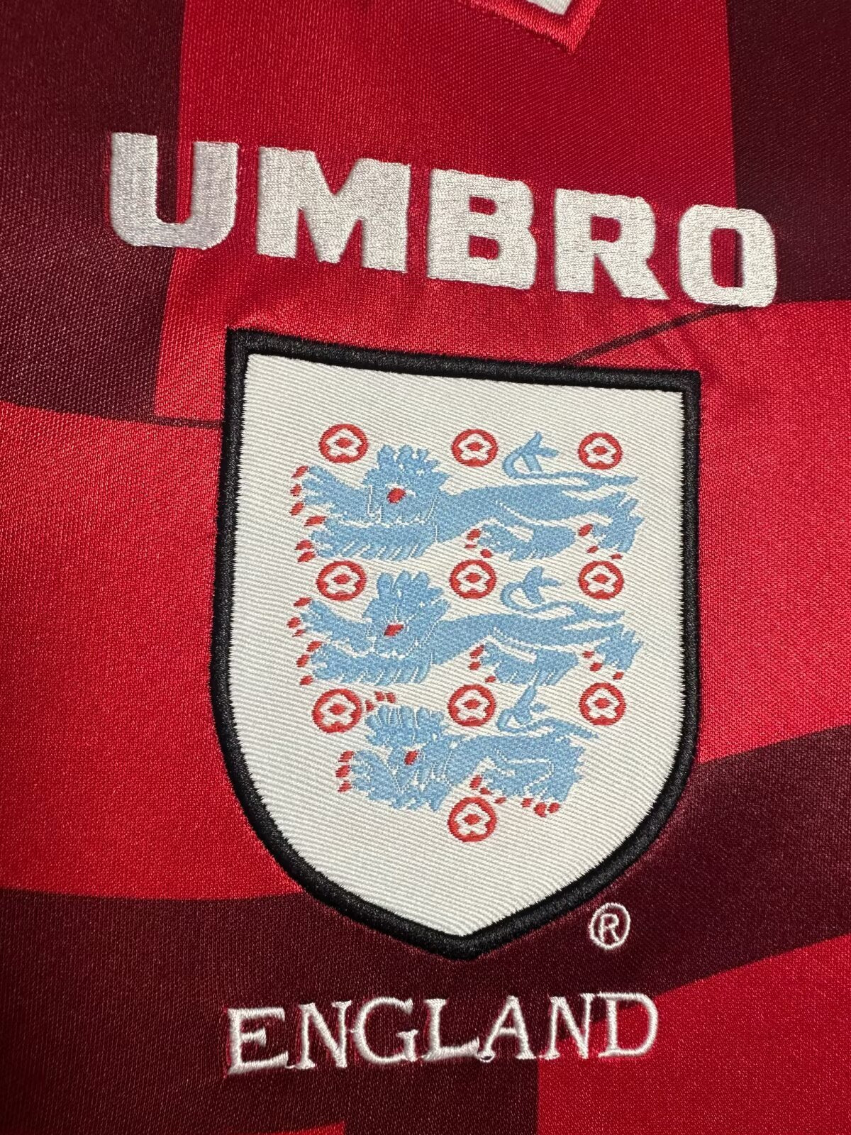 Man's Retro Jersey England National Team Away - 1998