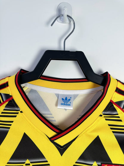 Man's Retro Long Sleeve Arsenal Team Away - 1991/93