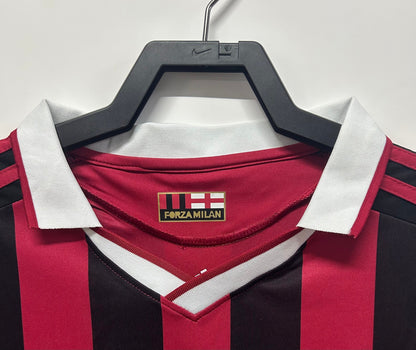 Man's Retro Long Sleeve Milan Team - 2009/2010