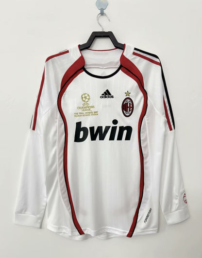 Man's Retro Long Sleeve Milan Team - 2006/07