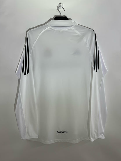 Man's Retro Long Sleeve Real Madrid Team Home - 2005/2006