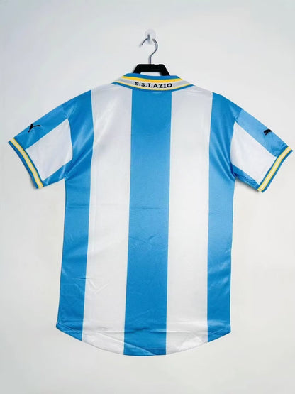 Man's Retro Jersey Lazio Team Home - 1999/00