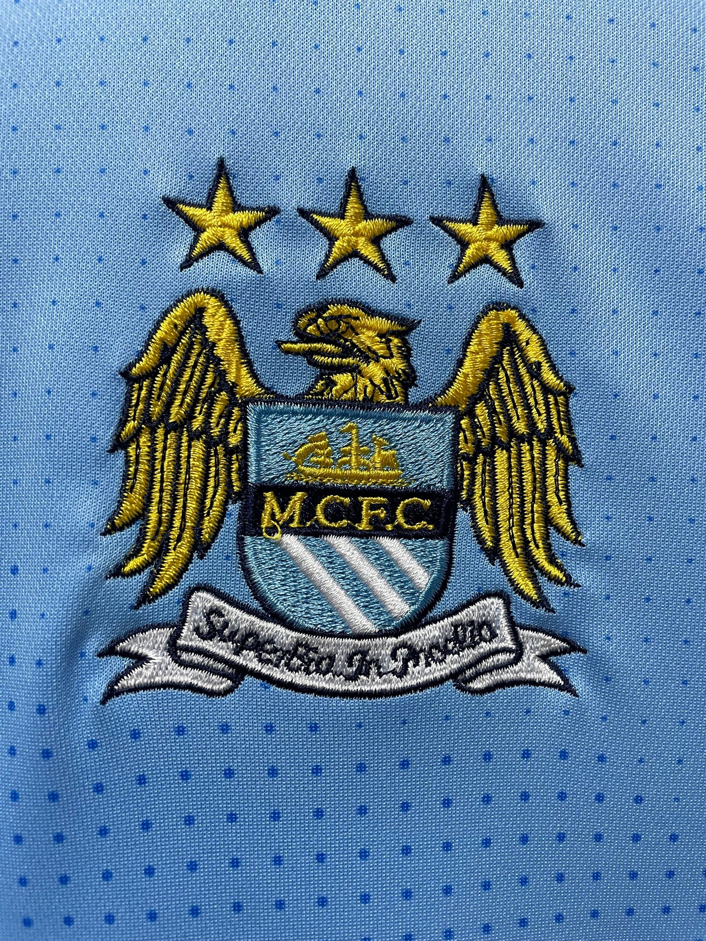 Man's Jersey Retro Manchester City Team Home - 2011/2012