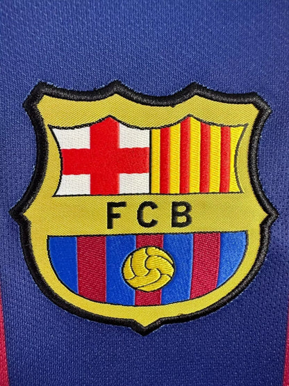 Man's Retro Long Sleeve Barcelona Team - 2014/15