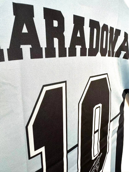 Man's Retro Jersey Argentina National Team  Maradona Commemorative Edition - 2001