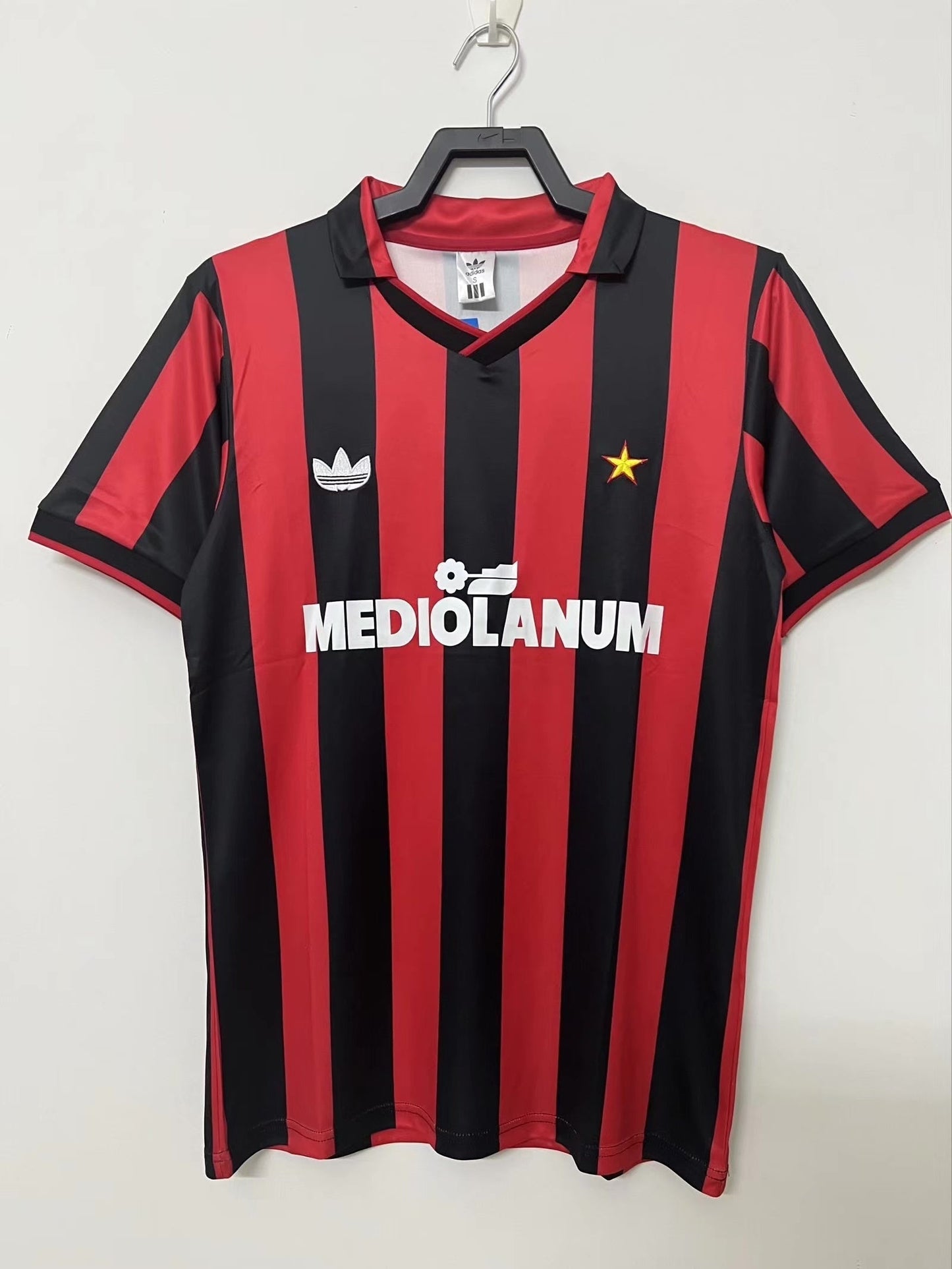 Man's Retro Jersey Milan Team - 1990/91