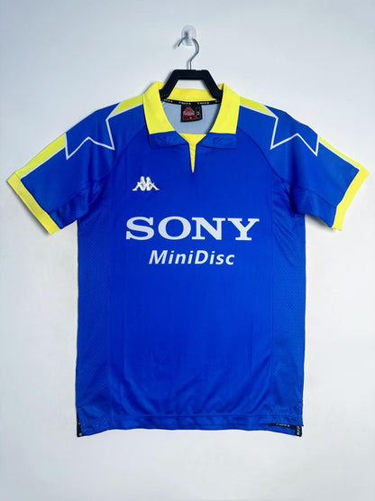 Man's Retro Jersey Juventus Team Away Blue - 1997/99