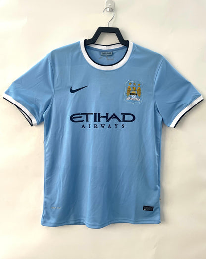 Man's Jersey Retro Manchester City Team Home - 2013/2014