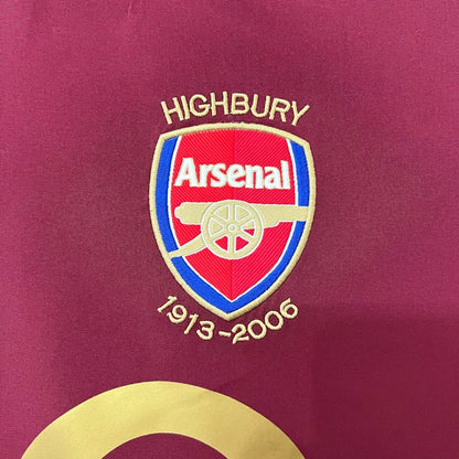 Man's Retro Jersey Arsenal Team - 2005/06