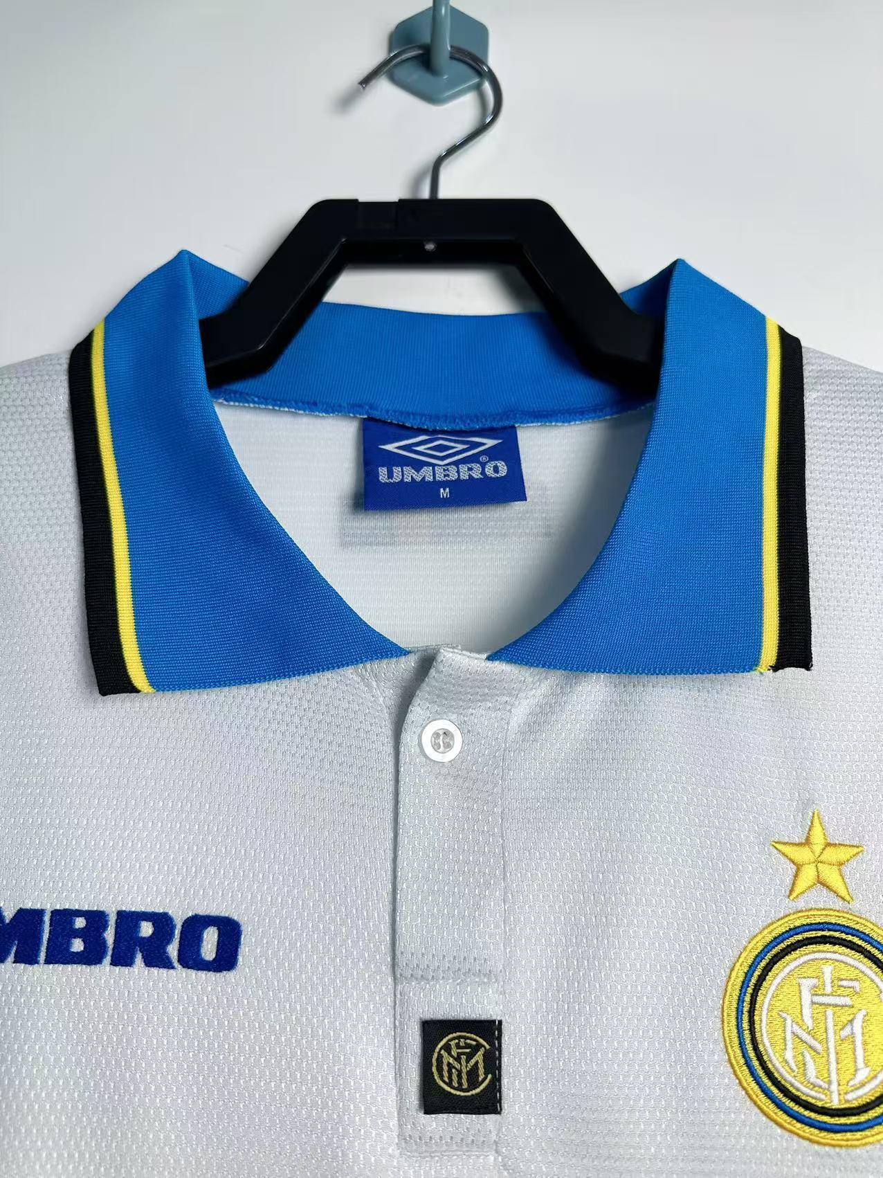 Man's Retro Jersey Internazionale Milano Team Away - 1997/98