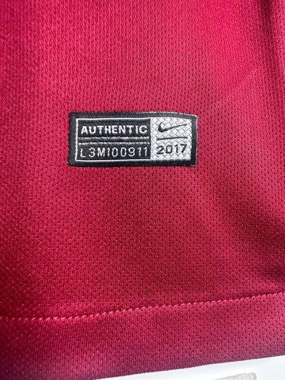 Man's Retro Long Sleeve Roma Team Home - 2017/18