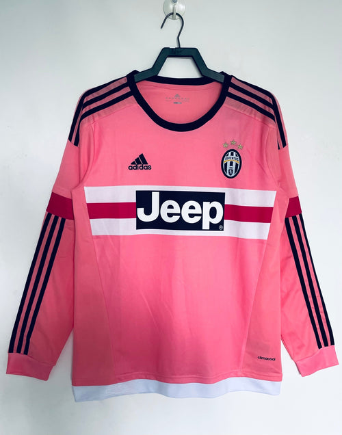 Man's Retro Long Sleeve Juventus Team Away - 2015/16