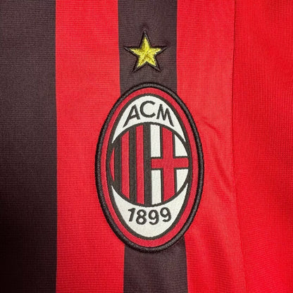 Man's Retro Jersey Milan Team Home- 2007/2008