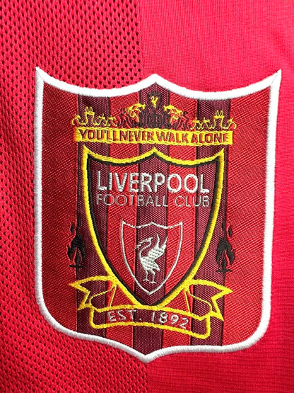 Man's Retro Long Sleeve Liverpool Team Home - 1995/1996