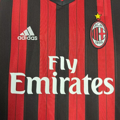 Man's Retro Jersey Milan Team Home- 2013/2014
