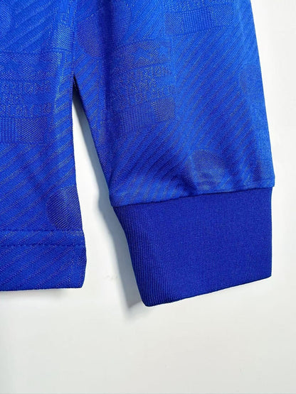 Man's Retro Long Sleeve Italy National Team Home - 1994