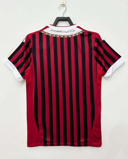 Man's Retro Jersey Milan Team - 2011/12
