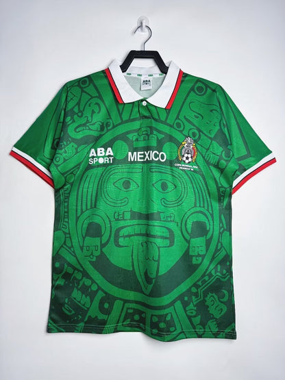 Man's Retro Jersey Mexico National Team Home - 1998
