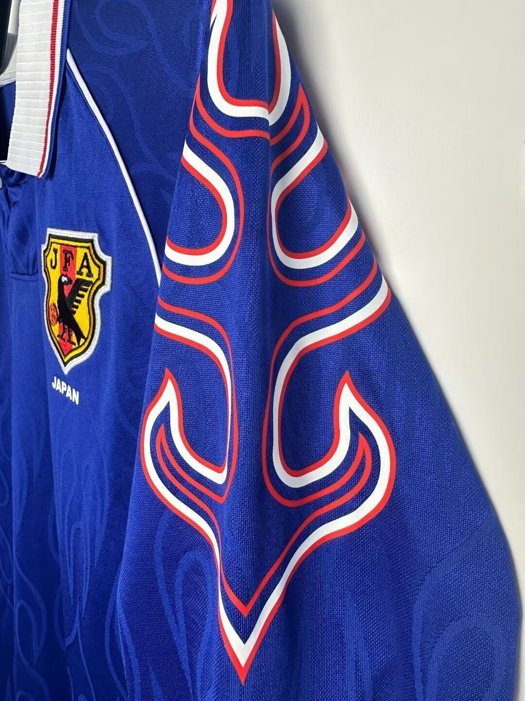 Man's Retro Long Sleeve Japan National Team Home - 1998