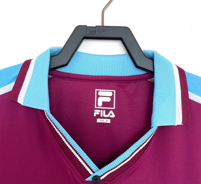 Man's Retro Jersey West Ham Team Home - 1999/01