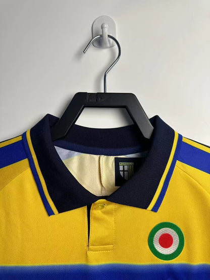 Man's Retro Jersey Parma Calcio Team Home - 1999/00