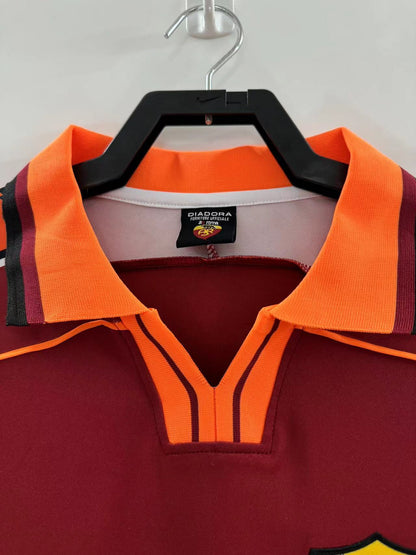 Man's Retro Jersey Roma Team - 1998/1999