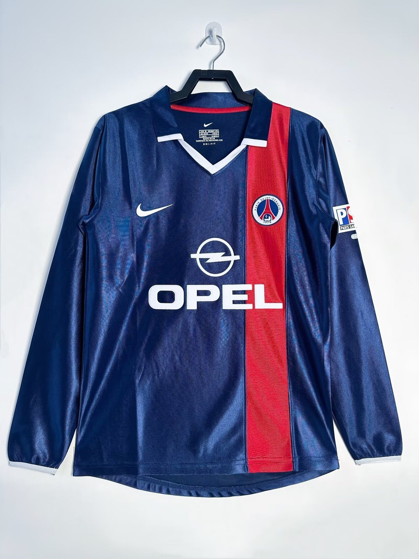 Man's Retro Long Sleeve PSG Team Home - 2001/02