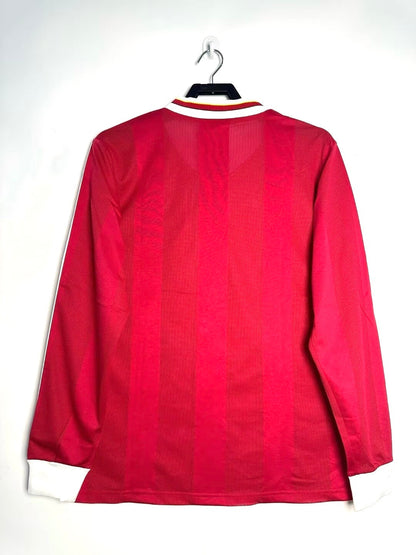 Man's Retro Long Sleeve Liverpool Team Home - 1995/1996